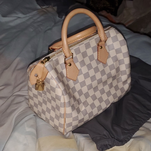 ❗️SOLD❗️HP🎉Louis Vuitton Damier Azur Speedy 25 - Picture 2 of 16
